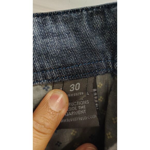 Level 99 Women's Size 30 Dark Wash Blue Denim Skinny Jeans - Picture 13 of 13